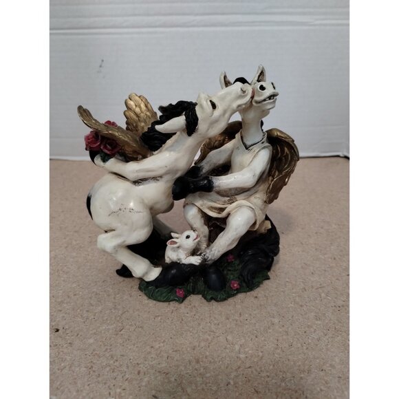 Rick Rowley Pony Passion Lost Woodsman Studio Sculpture - Picture 1 of 7